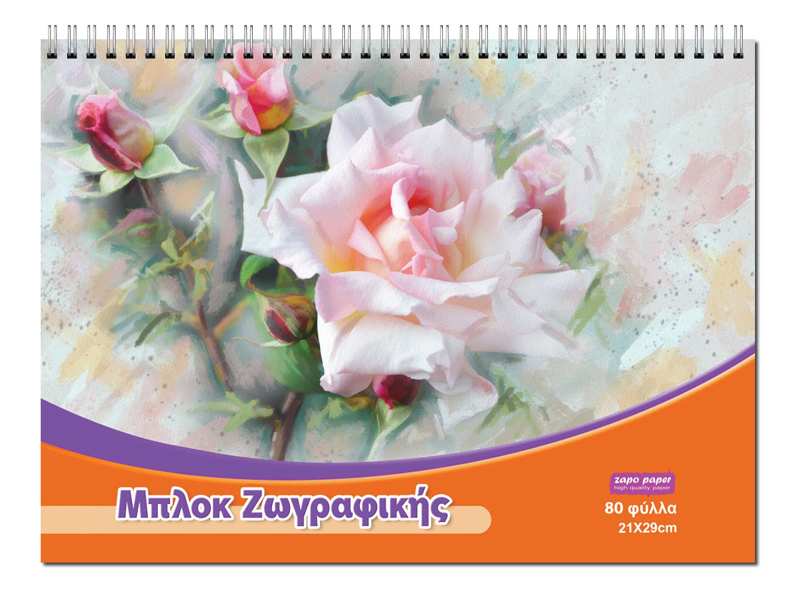 Τετράδια σπιράλ θεμάτων διάστασης Α4 & 17x25cm